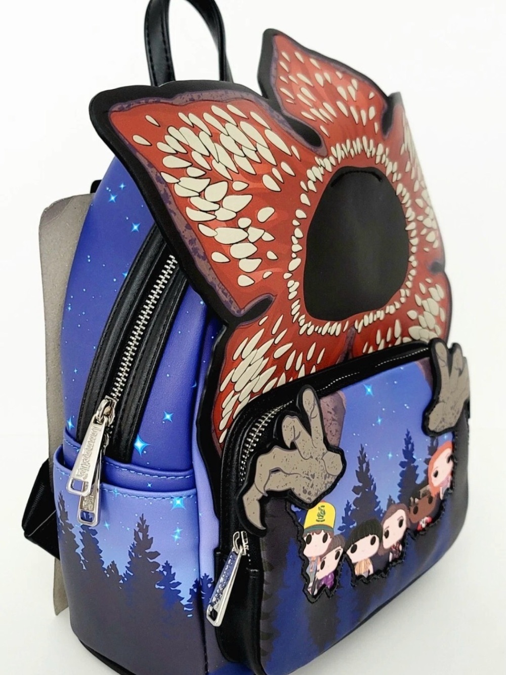 SDCC 2022 Loungefly Stranger Things Glow in the Dark LE Mini Backpack NWT - Picture 3 of 9